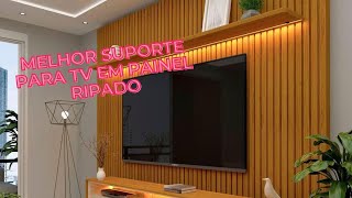 MELHO SUPORTE PARA TV EM PAINEL RIPADO [upl. by Donall]