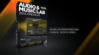 MAGIX Audio amp Music Lab 2014 Premium IT  Audiograbber [upl. by Enovaj471]