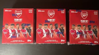 Legend Auto Opening Topps Arsenal Team Set 202324 Boxes 13 [upl. by Pitt57]