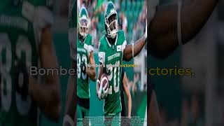 Intense CFL Matchup Saskatchewan Roughriders vs Winnipeg Blue Bombers [upl. by Aidua]