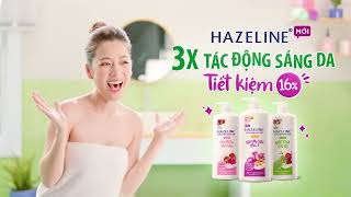 Sữa Tắm Hazeline Chai Lớn 1 Kí  3X Tác Động Sáng Da Tiết Kiệm Tới 16 [upl. by Larkins]