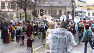 Fasnacht Münsingen 2013  Notegrübler Notehüpfer amp Pläfä Fleglä [upl. by Ees634]