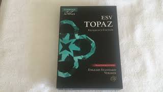 Cambridge ESV Topaz Bible Review [upl. by Ronnoc242]