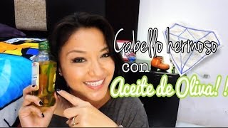 GUAPITIP Repara tu cabello con ACEITE DE OLIVA mascarilla  beneficios [upl. by Henn]