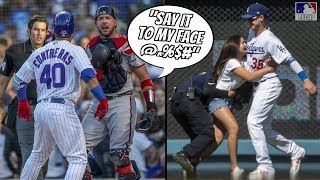 Cody Bellinger HUGGED By Fan Twice Willson Contreras CURSES Out Tyler Flowers MLB Recap [upl. by Sedlik]