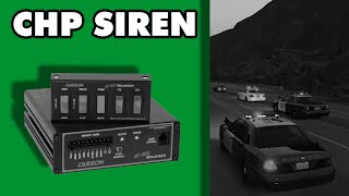 AUTHENTIC CHP SIREN  LSPDFR 03 [upl. by Yrocej]