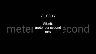 Displacement Velocity Acceleration definitions physics physicsbasics [upl. by Boleslaw]