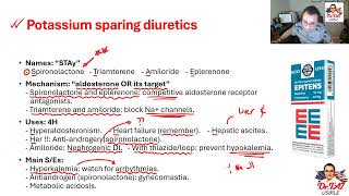 DR TA7 RENAL PHARMACOLOGY 2 [upl. by Marcella]