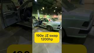 Mercedes Benz W201 190e JZ swap 1200hp🐎 automobile cars mercedes shorts shortsvideo [upl. by Endor833]