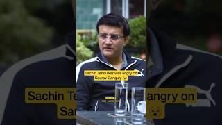 Sachin Tendulkar was angry on Saurav Ganguly 😵 sachintendulkar [upl. by Rufus65]