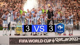 Argentina vs France  33  extended highlights and Goals  FIFA world cup 2022 [upl. by Caressa]