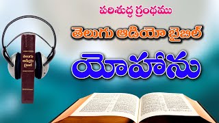 04యోహాను సువార్త Yohanu Suvartha The Gospal of John Telugu Audio Bible Full [upl. by Allets]