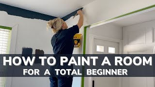 How to Paint a Room for Beginners [upl. by Duggan628]