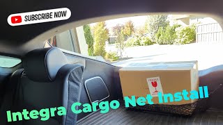 Integra OEM Cargo Net Install [upl. by Goda]