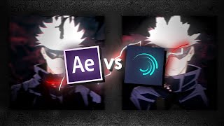 Which is Better After Effects vs Alight Motion [upl. by Ahtoelc272]