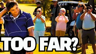 Things get UGLY as Charlie Woods plays first PGA Tour event… [upl. by Ativet151]