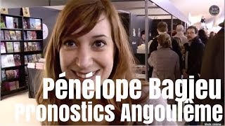 Pénélope Bagieu  ses pronostics pour Angoulême 2011 [upl. by Oreves]