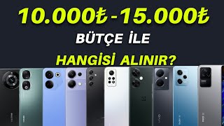 1000015000 TL Arası en iyi telefonlar  2024 Nisan [upl. by Airet554]