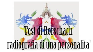 Salvatore Parisi il Test di Rorschach radiografia di una personalità [upl. by Ettenad]