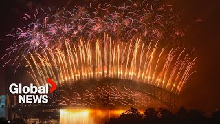 New Years 2024 countdown celebrations amp fireworks around the world  PART 1 [upl. by Det919]