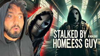 STALKED BY A MASKED HOMELESS GUY IN AN ABANDONED FACTORY GONE WRONG [upl. by Artimas562]