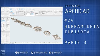 ARCHICAD  Herramienta Cubierta  Parte 3 RoofMaker [upl. by Fernand]