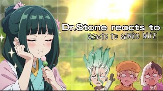 Dr stone reacts to senku future wifegacha clubdrstoneanimemanwha [upl. by Enamart]