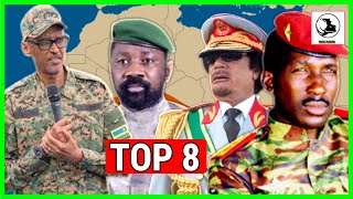 8 Présidents Militaires Africains qui ont sauvé leur Pays [upl. by Atsylac]