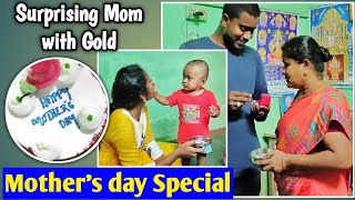 Mothers Day Special  Surprising Mom With Gold  Nataraj Nila [upl. by Panthea]