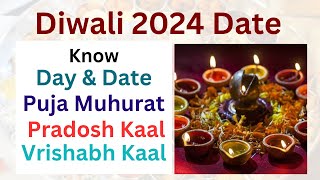 When Is DIWALI In 2024 In India  Diwali 2024 Lakhshmi Puja Time  Diwali Festival 2024 diwali2024 [upl. by Ojeibbob]