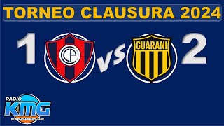 CERRO PORTEÑO VS GUARANI TORNEO CLAUSURA PARAGUAY FECHA 20 [upl. by Zoie]