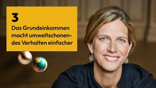 Maja Göpel Das Grundeinkommen macht umweltschonendes Verhalten einfacher [upl. by Fulmis]