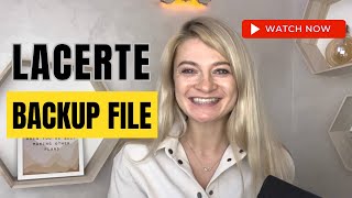 Lacerte Backup File  Master Lacerte Backups Zip vs Single File Method [upl. by Drarej]