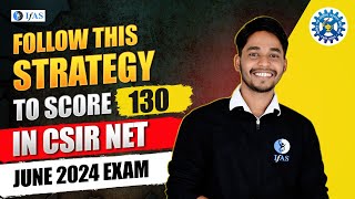 Follow This CSIR NET Strategy 2024 To Top Score 130  CSIR NET Mathematics 2024 [upl. by Asined43]