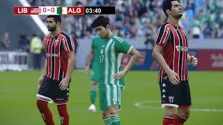 2025 Algeria vs Liberia Live Score EFootball PES 21 Simulation Gameplay [upl. by Negyam]