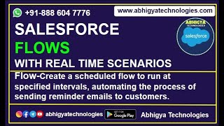 Flow RealTime Scenarios A scheduled trigger flow to automatically send reminder emails to customers [upl. by Kinzer]