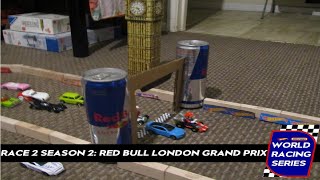 2024 Hot Wheels Matchbox WRS RACE 2 SEASON 2 RedBull London Grand Prix Racing Stopmotion [upl. by Atsejam]