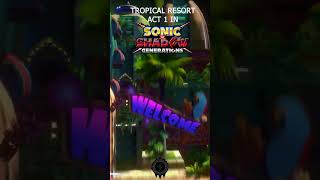 Tropical Resort Act 1 in Shadow Generations shorts sonicxshadowgenerations shadowthehedgehog [upl. by Quinton500]