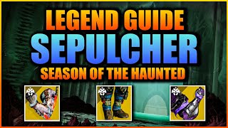 Destiny 2 Platinum Sepulcher LEGEND Lost Sector Easy Guide  Season of the Haunted [upl. by Sill]