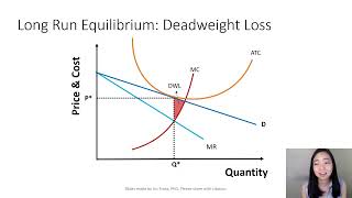 Monopolistic Competition 3 Long Run Equilibrium [upl. by Rehttam]