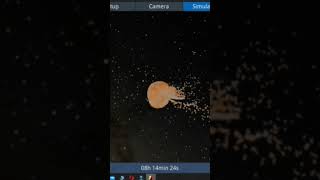 Colisión de los Planetas Gaseosos spacesim sistemasolar universe [upl. by Yelbmik]