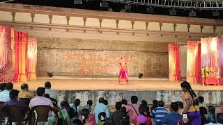 Rukmini vijayakumar bharatanatyam performance  Natyanjali 2020  Thiruvarur thiyagarajar temple [upl. by Dustie13]