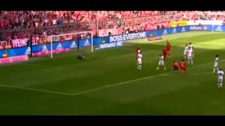 Franck Ribery AMAZING BICYCLE GOAL Bayern Munich  Eintracht Frankfurt 10 02042016 [upl. by Bonny]