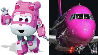 Super Wings ALL Characters In Real Life [upl. by Itirp630]