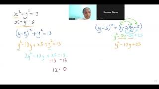 Non Linear Simultaneous Equations [upl. by Sotnas]