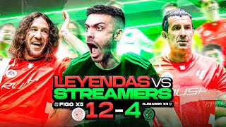 LEYENDAS 124 YOUTUBERS  DjMaRiiO vs FIGO vs PUYOL vs MORIENTES  RUSH EN LA VIDA REAL [upl. by Niowtna731]