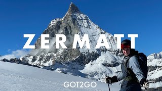 ZERMATT in Switzerland The MOST SCENIC skiing village of the alps [upl. by Litta]