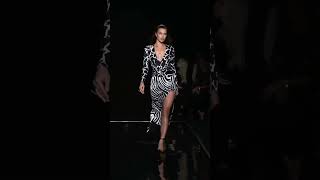 Irina Shayk for Versace PreFall 2019 Fashion Show runwaycollection fashiondesigner runwayshow [upl. by Aitnahc537]