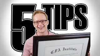 5 Tips for Preparing for the CFA Exams [upl. by Hilton588]