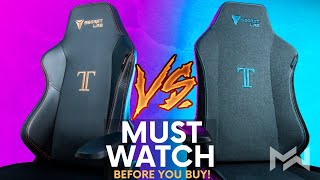 Secretlab SoftWeave VS PU Leather  REAL LIFE Comparisons [upl. by Notliw]